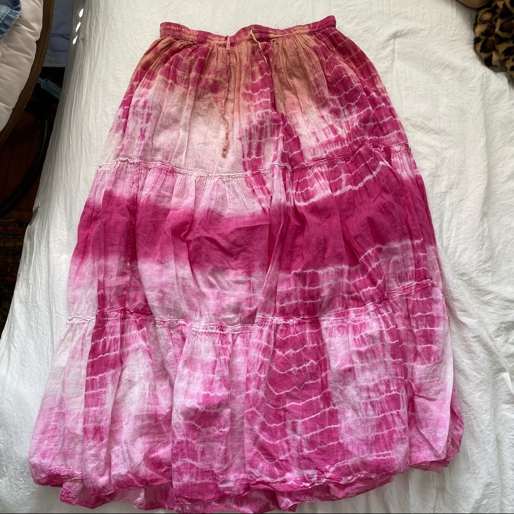 Tie dye skirt